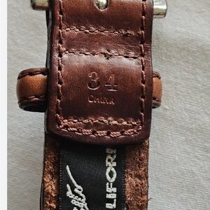 Vintage Billybelt unisex leather belt